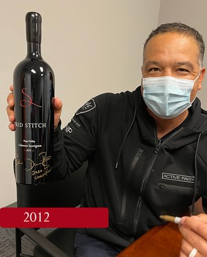 Special Edition 2012 Cabernet Sauvignon Etched & Autographed bottle