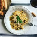 Farfalle Pasta with Sun-Dried Tomatoes and Basil